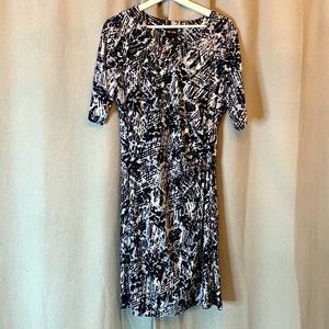 Nic + Zoe knotted front dress